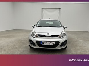 Kia Rio 1.2 CVVT 84hk Advance Rattvärme Välservad 0,51l/mil