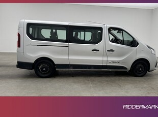 Renault trafic Kombi Lång Dragkrok B-Kamera 9-sits Moms