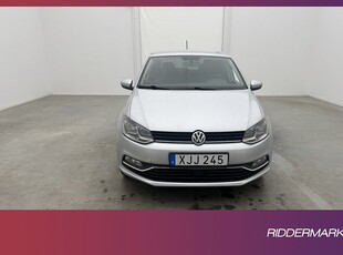 Volkswagen Polo 1.2 TSI 90hk Lågskatt Välservad 0,40l/Mil