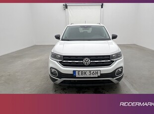 Volkswagen T-CROSS 1.0 TSI 115hk Värmare Kamera CarPlay Drag