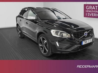 Volvo XC60 Polestar D4 AWD 215hk R-Design Pano Skinn Navi