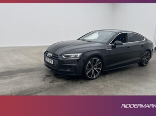 Audi A5 Sportback 45 TFSI Q S-Line Kamera Cockpit P-Värm