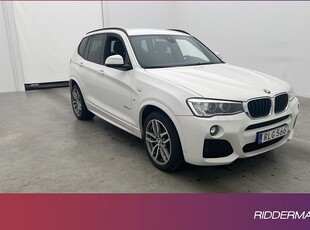 BMW X3xDrive20d M Sport HiFi Navi Fjärr-värm Kamera Drag 2017, SUV