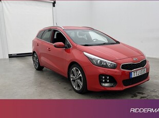 Kia Cee´d1.6 CRDi GT-Line Kamera Navi Rattvärme 2016, Halvkombi