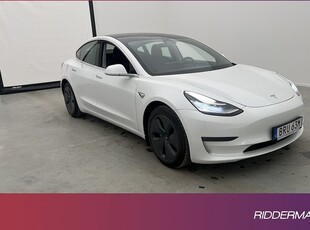 Tesla Model 3Long Range AWD Pano Skinn Sv.Såld 2020, Halvkombi