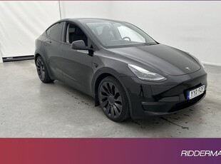 Tesla Model Y Performance AWD Uppgraderad AP Pano Sv.Såld 2022, SUV