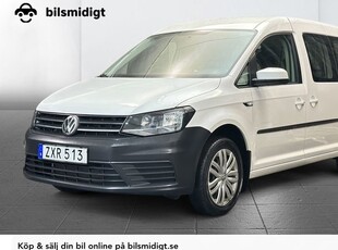 Volkswagen CaddyMaxi Life 2.0TDI 2xDörr Drag 1 Brukare 2019, Minibuss