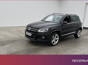 Volkswagen Tiguan4M R-Line Värm Pano Sensorer Skinn Drag 2015, SUV