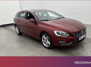 Volvo V60D5 Plug-in AWD Summum VOC Värm Taklucka Navi Drag 2017, Kombi