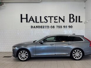 Volvo V90D5 AWD Aut Inscription Drag Skinn Panorama Svensksåld 2017, Kombi