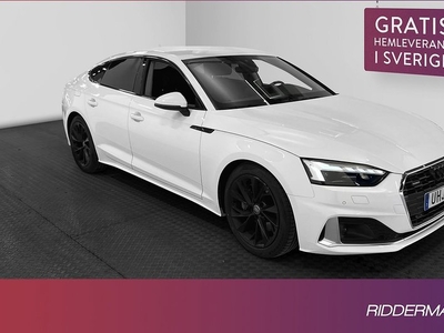 Audi A5Sportback 45 TFSI Q Proline Kamera Svart optik 2020, Sportkupé