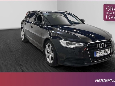 Audi A6Avant 2.0 TDI Proline Dragkrok Välservad P-sensor 2012, Kombi