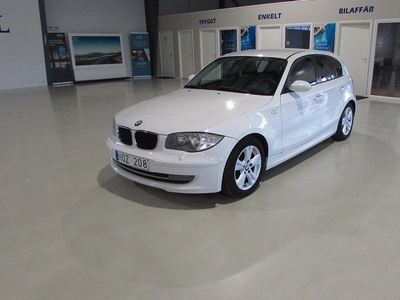 BMW 118d 5-dörrars Steptronic Advantage, Comfort Euro 5 2008, Halvkombi