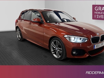 BMW 120i M Sport HiFi Navi Skinn Sensorer Välservad 2019, Halvkombi