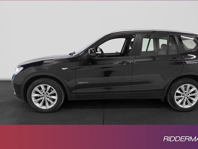 BMW X3xDrive20d D-värme B-kamera Pano H K Skinn Drag 2016, SUV