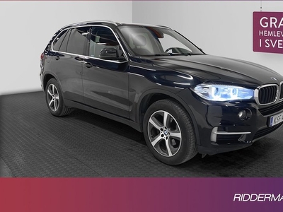 BMW X5xDrive25d 7-sits Pano Navi H K Skinn Välservad 2015, SUV