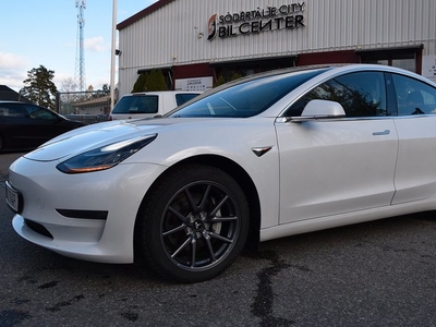 Tesla Model 3Long Range AWD Skinn Panorama 2019, Halvkombi