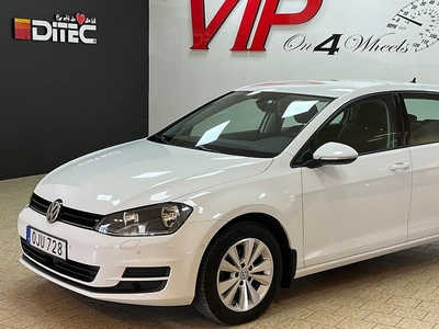 Volkswagen Golf5-dörrar 1.4 TSI MultiFuel Style Euro 6 2017, Halvkombi