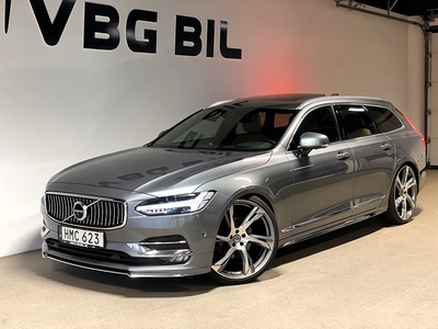 Volvo V90 D5 AWD Geartronic Inscrip Pano HUD Drag VOC B&W