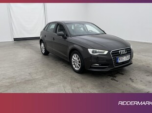 Audi A3 Sportback 2.0 TDI 150hk Attraction Pano Adaptiv-Fart