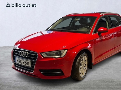 Audi A3Sportback 1.2 TFSI Attraction P-sensor Bluetooth 2014, Halvkombi