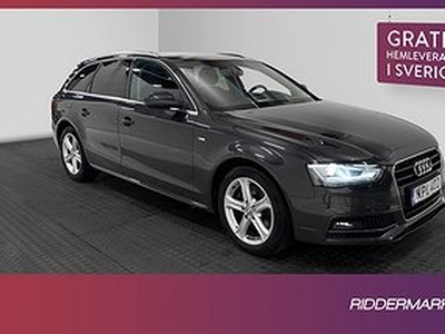 Audi A4 Avant 2.0 TDI 190hk S-Line Värmare Sensorer Drag