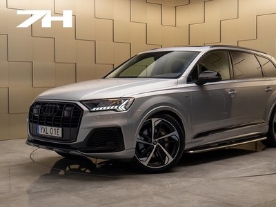 Audi Q750 TDI quattro S-Line 7-sits Svensksåld B&O Drag 2021, SUV