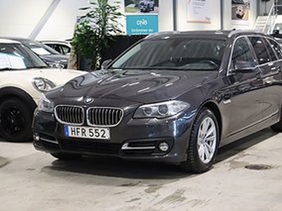 BMW 520 d 190HK xDrive Touring Aut Dieselv/Drag/Skinnklädsel