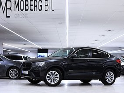 BMW X4 xDrive 20d 190hk Sport Värmare HiFi Drag Navi