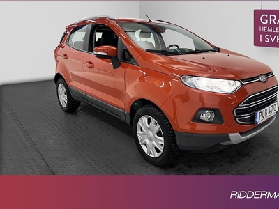 Ford Ecosport1.0 EcoBoost Titanium Plus Sensorer Halvskinn 2016, SUV