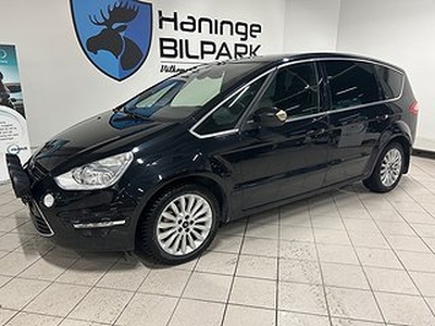 Ford S-Max 2.0 /7 SITS/DRAG/VÄRMARE/B-KAM/EL STOL MED MINNE