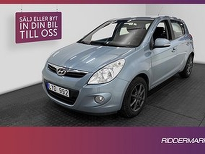 Hyundai i20 5-dörrar 77hk En-brukare Välservad 0,52l/mil