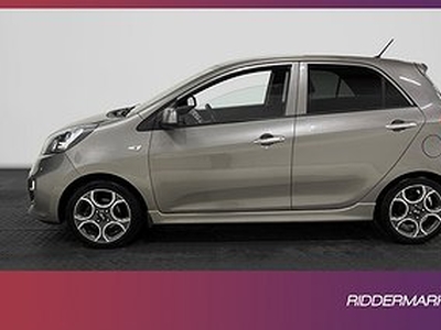 Kia Picanto 1.2 CVVT Automat Rattvärme Låg Skatt 0,47l/mil