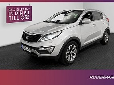 Kia Sportage 1.7 CRDi 115hk Pano Kamera Navi Skinn Drag