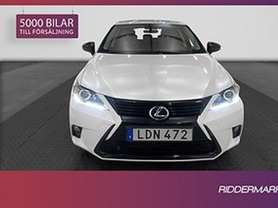 Lexus CT 200h 1.8 136hk F Sport Värmare Kamera 0,38L/Mil