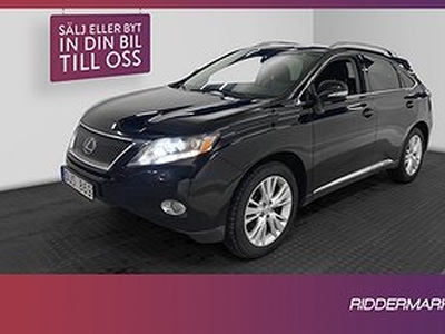 Lexus RX 450h AWD 299hk Luxury HUD Kamera Navi Skinn Drag