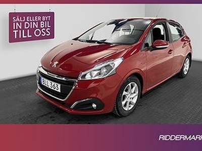 Peugeot 208 1.2 VTi 82hk Active Värmare Välservad 0,41l/mil