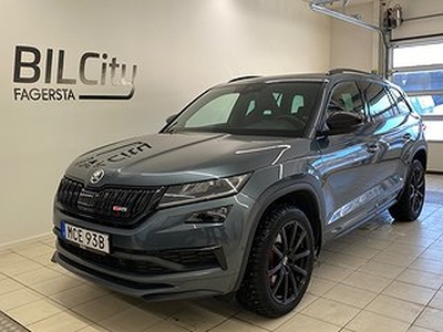 Skoda Kodiaq RS 2.0 TDI 4x4 Pano, Teknik, Drag