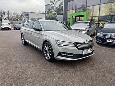 Skoda Superb iV Kombi SPORTLINE 1,4 TSI IV 218 HK 6 V