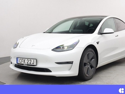 Tesla Model 3Long Range AWD Refresh AccBoost EAP Pano Vhjul 2021, Halvkombi