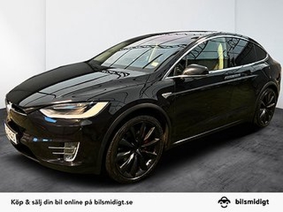 Tesla Model X P90D 772hk Ludicrous+ 6-sits AP Vent. Säten