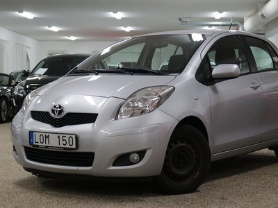 Toyota Yaris5-dörrar 1.33 Dual VVT-i Låga mil 2011, Halvkombi