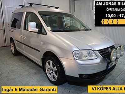 Volkswagen Caddy Life 1,9 Auto 7Sits Ny Kam Ny Bes Ny Serv