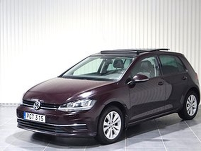 Volkswagen Golf 5-dörrar BlueMotion Svensksåld panorama