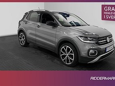 Volkswagen T-CROSS 1.0 TSI 115hk Cockpit Kamera CarPlay