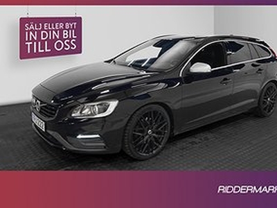 Volvo V60 D3 150hk R-Design VOC Värmare Kamera Navi Rattvärm