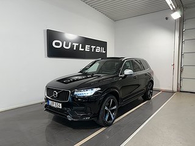 Volvo XC90 D5 AWD/R-Design/NAVI /PANO/7-sits/VÄRMARE/2 ÄGARE