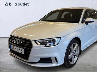 Audi A3Sportback 2.0 TDI Comfort Bluetooth Digital Cockpit 2017, Halvkombi