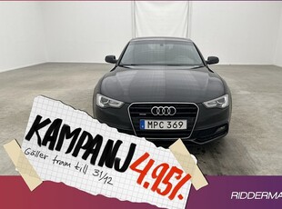 Audi A5Sportback TDI Q Proline Sensorer 2015, Sportkupé