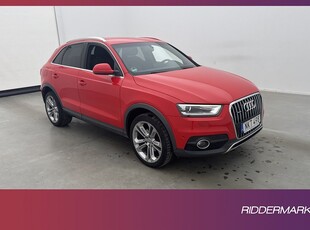 Audi Q3 TDI Quattro 140hk Sport Edition Sensorer Dragkrok